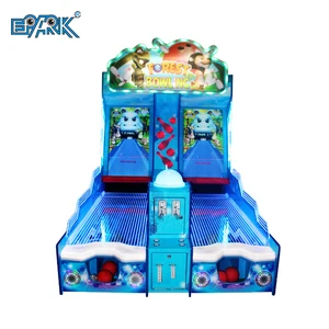 Indoor Arcade Redemption Coin Operated Games Kids Bowling Alley Machines for Game Center