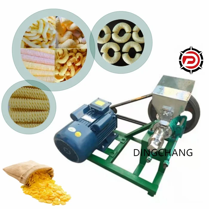 Multi Function	corn Feed Processing Steam Flake	kurkure Pola Extruder Machine   Kurkure cheetos Corn Curl Snack