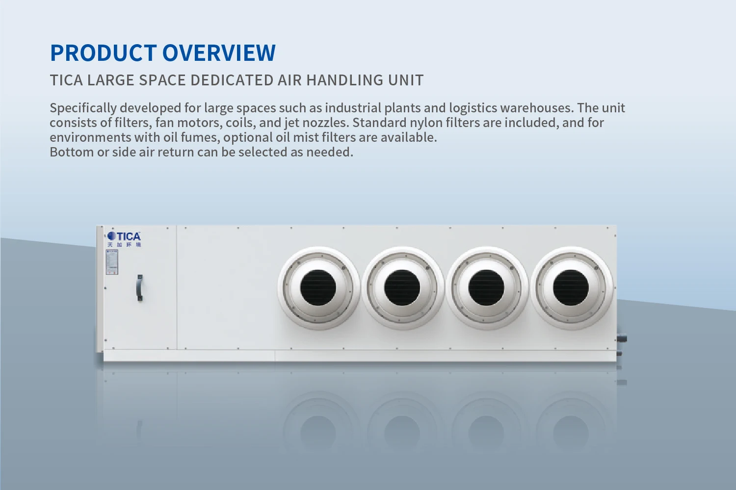Air Handling Unit, TICA, Ceiling, HVAC, AHU - detail 4