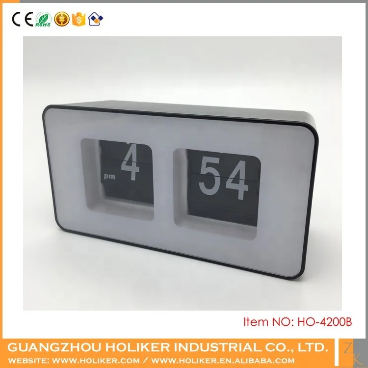 Useful Auto Flip Clock Day Date Calender Flip Clock for Sale