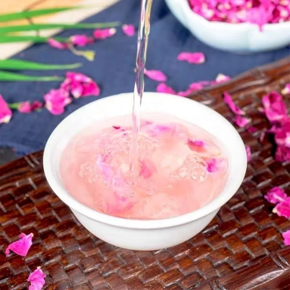 Food Grade Dry Rose Petals Flower Tea Freeze Red Rose Petal Herbal Tea