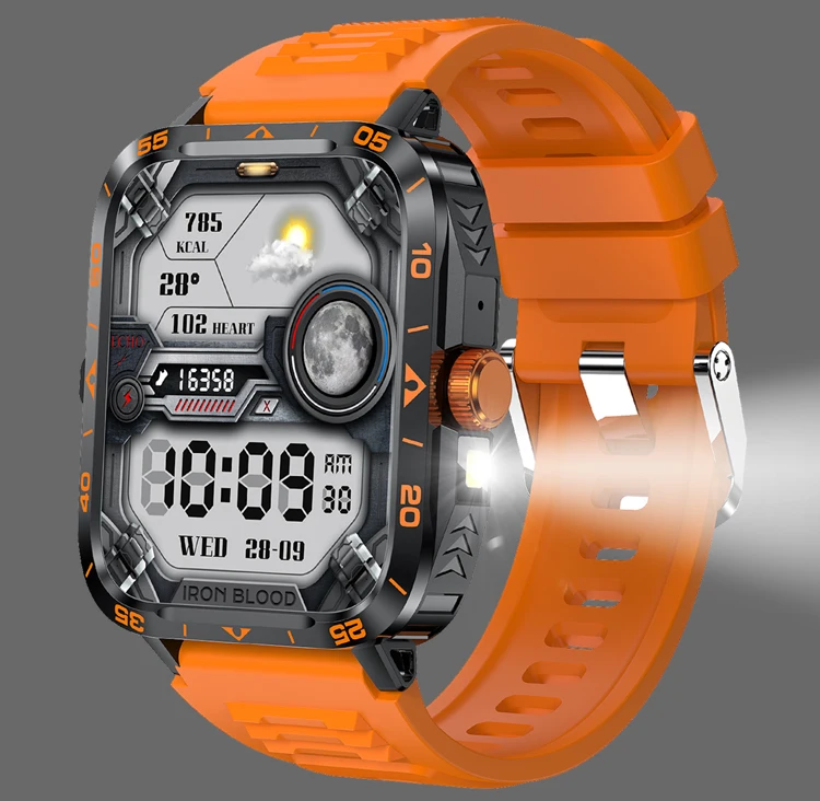 CR071 Smartwatch Multi-Function Health Monitoring