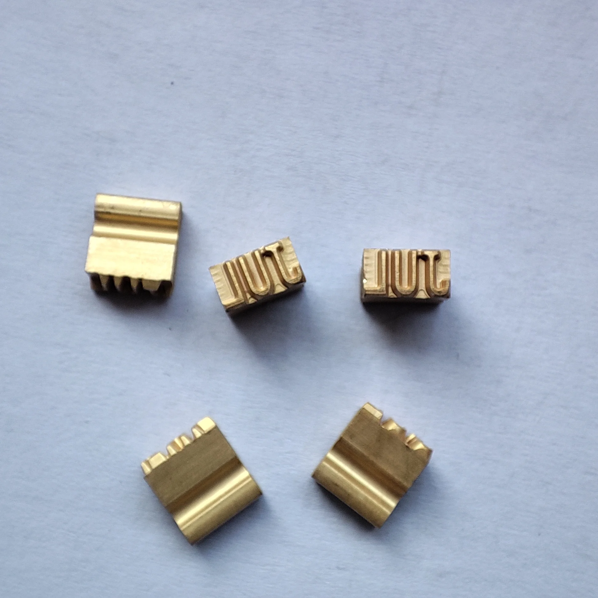 Steel Brass Font Alphabet Number Word Customized for Coding Machine