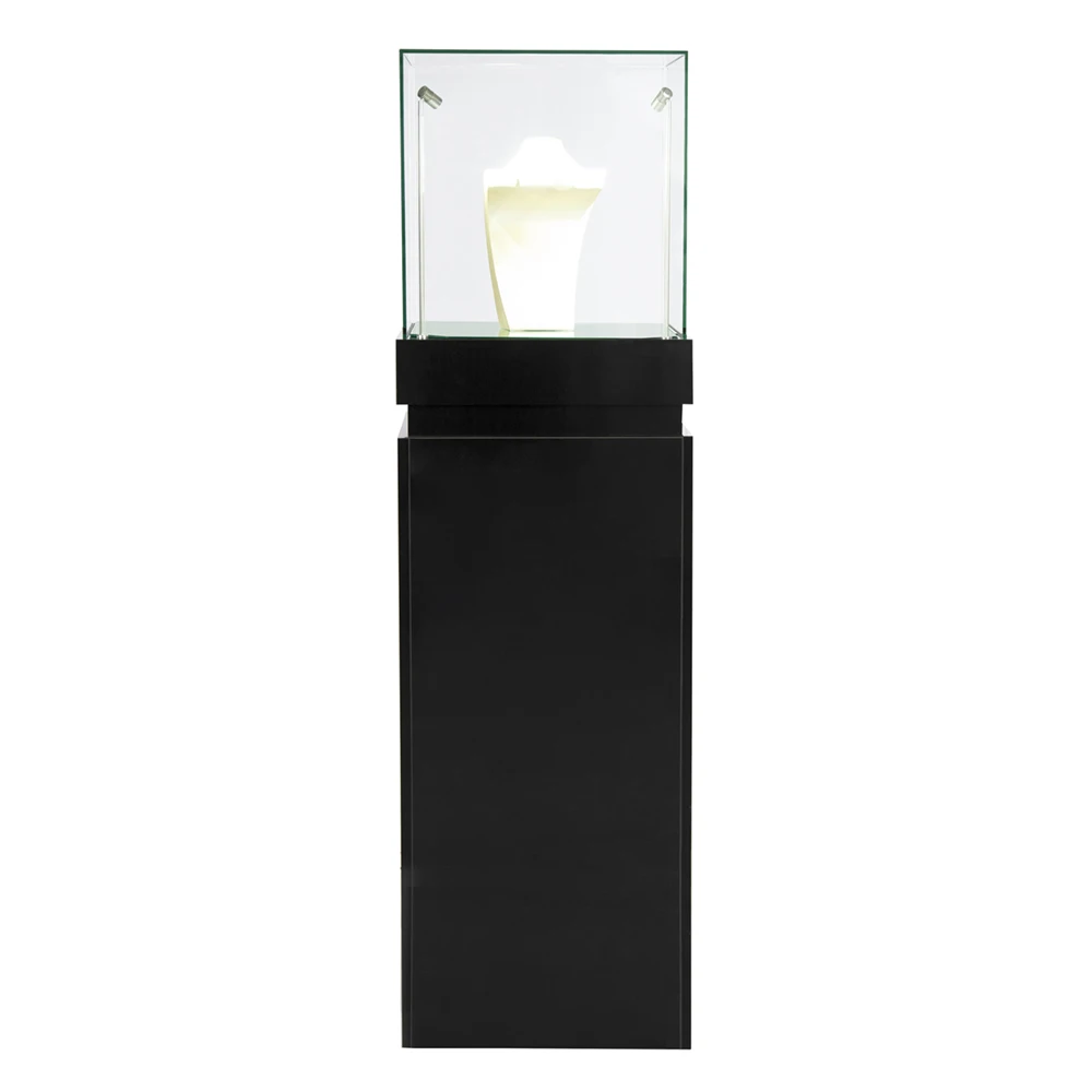 2022 New Design Customized High Quality End Glass Wooden Modern museum Display case for Product Display