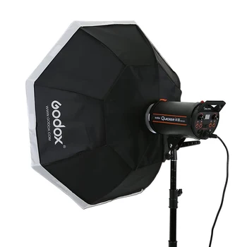 GODOX Bowens Mount Octagonal Softbox 95cm/120cm/140cm  Softbox for Commercial Studio Flash Monlight Product Photography detail image