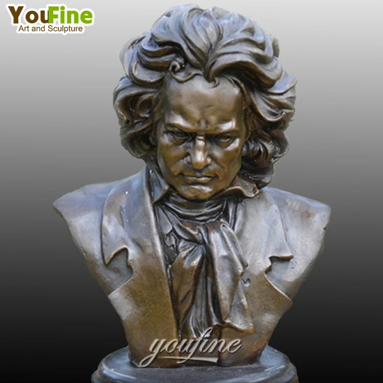 ベートーヴェンのブロンズバスト像 150cm 高さ 可 Customized