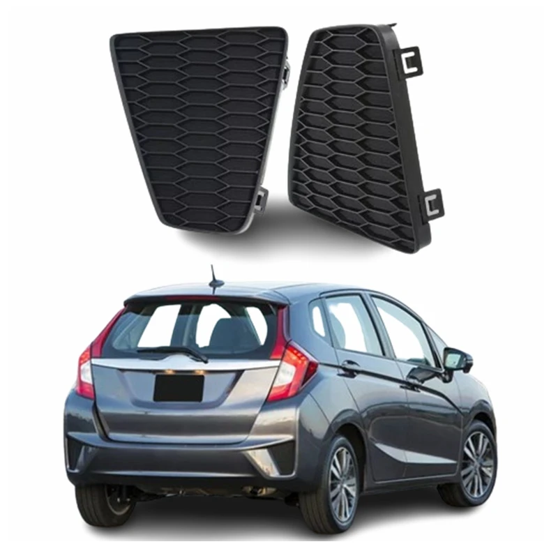 wholesale auto parts GK5 left right rear bumper lower grille inset cover trim panel grille for Honda Fit Jazz 2015 2016 2017