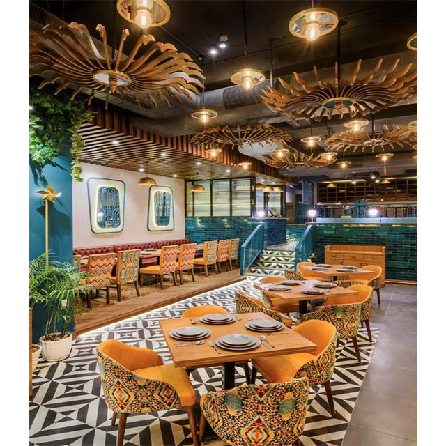 Rf41 Modern Restaurant Furniture Beech Wood Tables And Chairs Sets