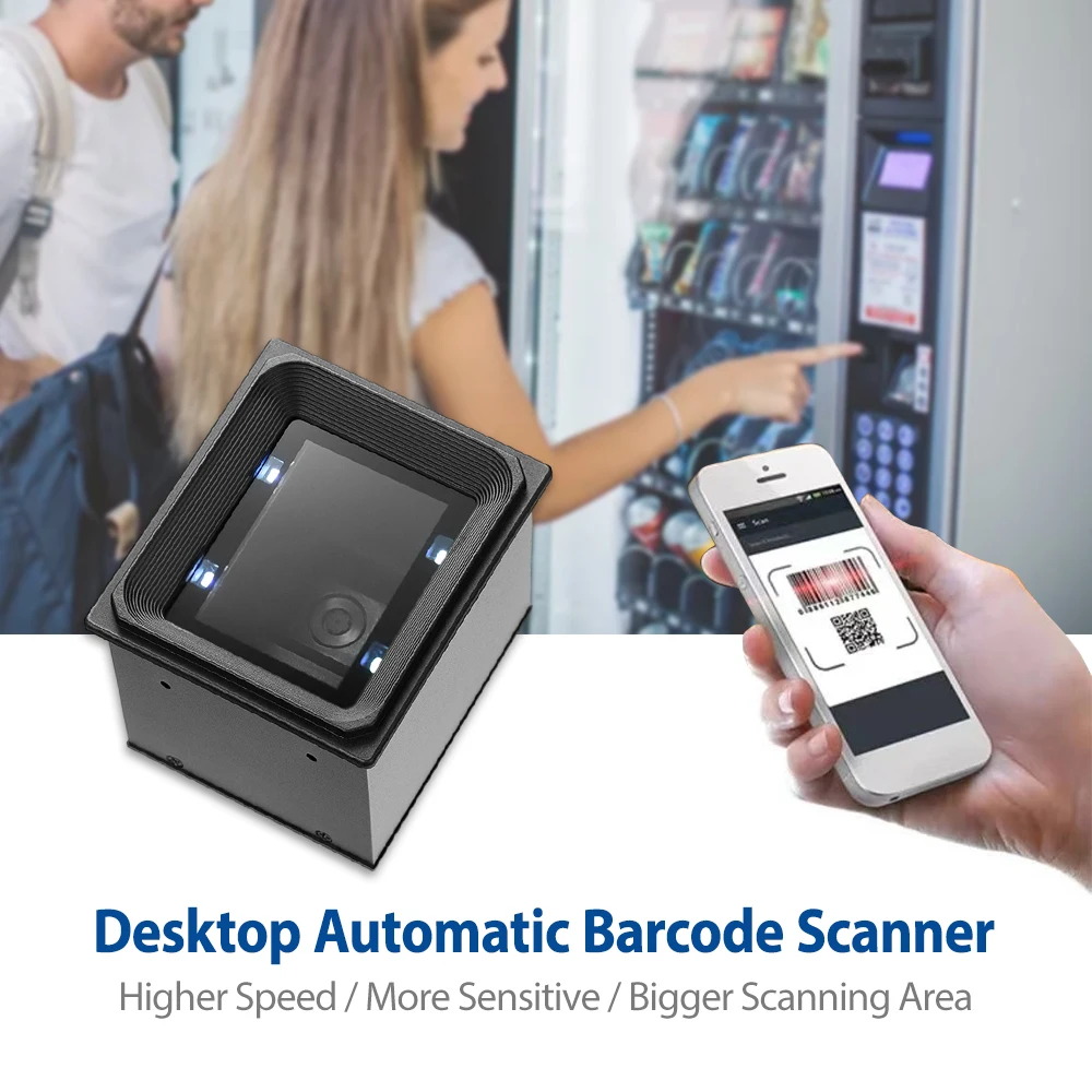 Embedded Barcode Scanner Barcode Reader Fixed Installation Barcode Engine Module
