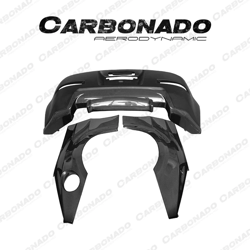 DarwinPRO Dlk Style FRP Wide Rear Bumper and Rear Fender ForNissan 350Z
