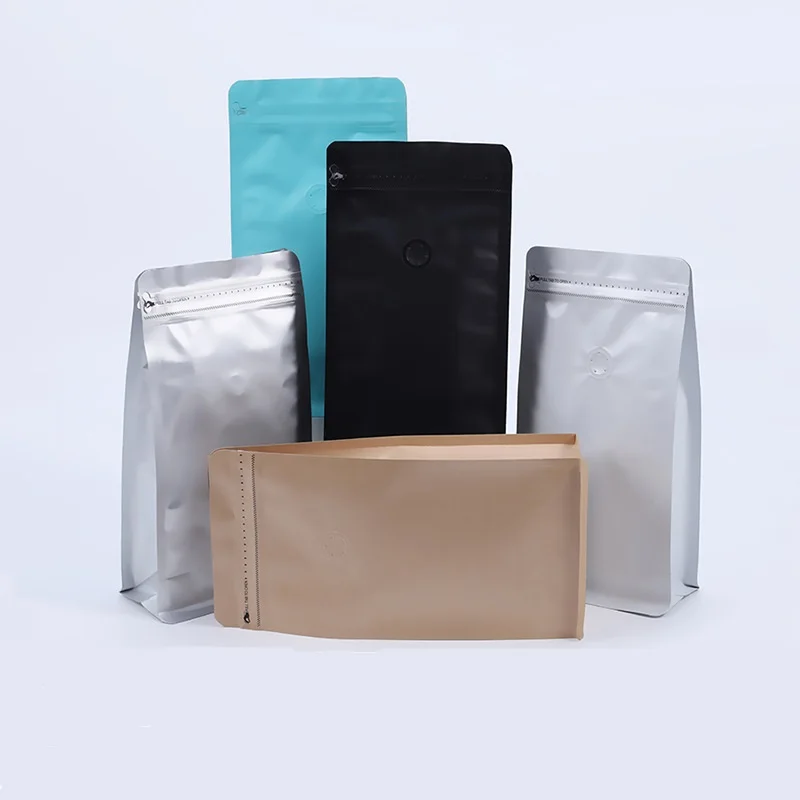 Food Coffee Beans Packaging Bags Vacuum Packaging Bags Leisure Food Self-Seal Zipper Bag Printing Logo