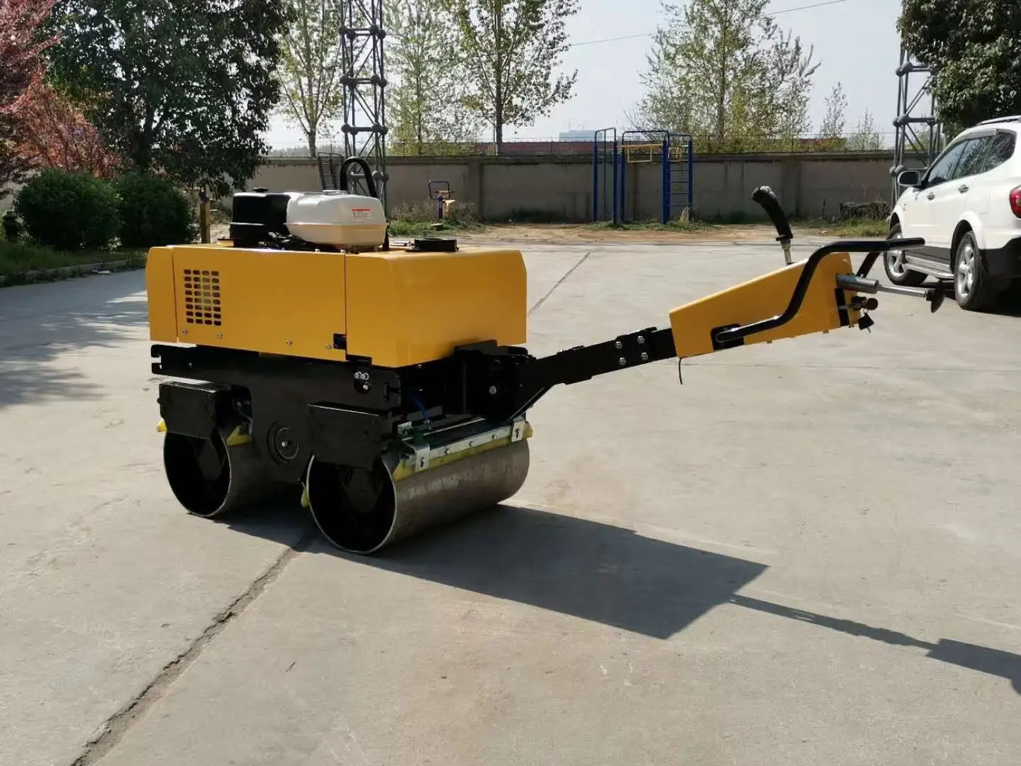 SVH60 600kgs Full Hydraulic Road Roller Walk Behind Electronically Single Drum Road Roller Asphalt Vibrating Compactor 1 Ton factory