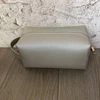 Golden PU leather