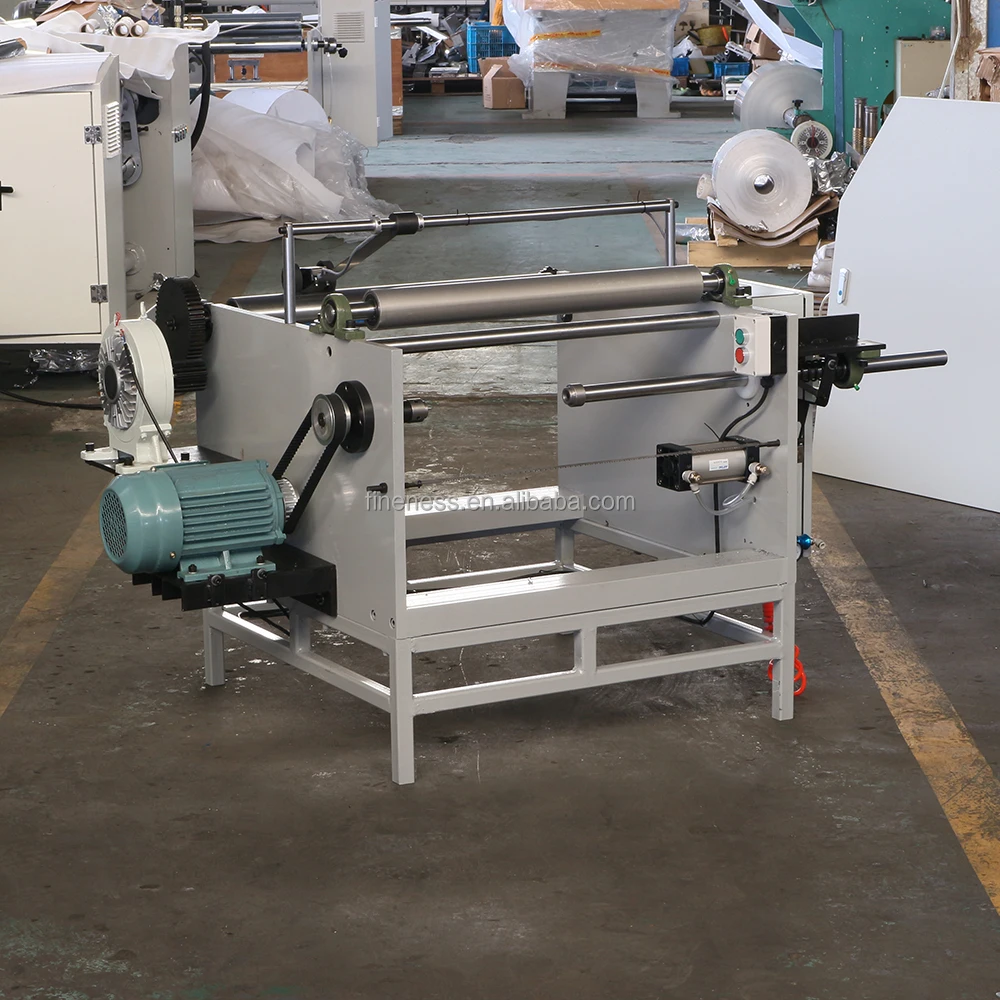 Manual Aluminum Foil Rewinding Machine Aluminium Foil Making Machine