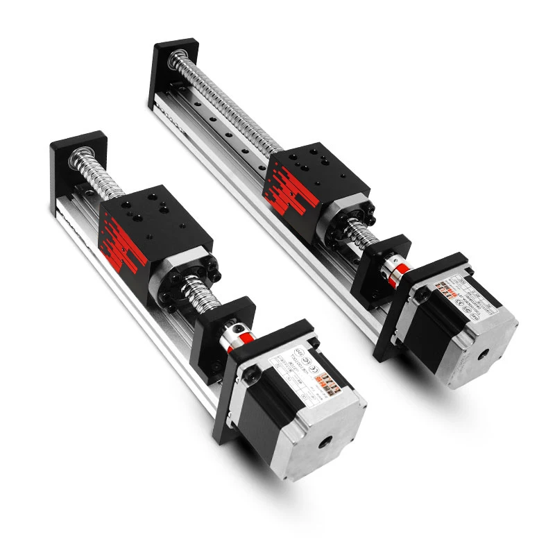 Electrical Ball Screw Motorized Linear Motion Rail