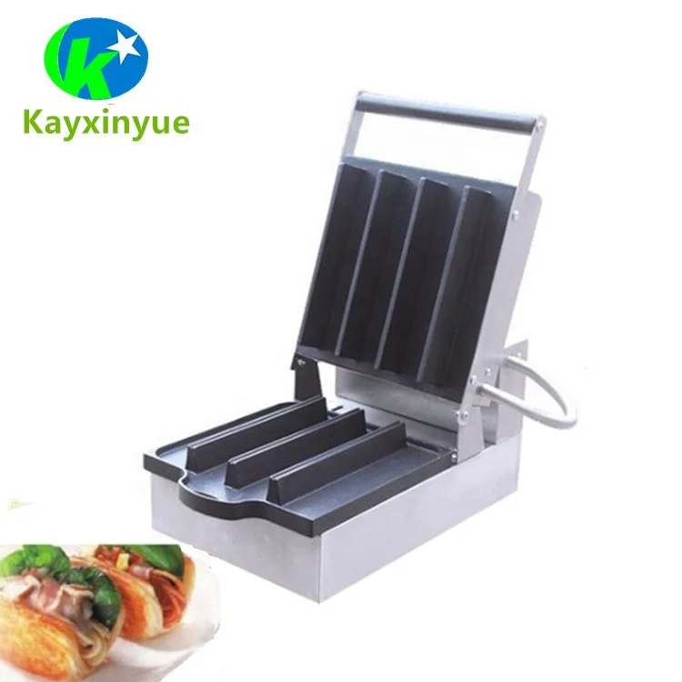 Хит продаж электрическая машина для производства вафель печенья