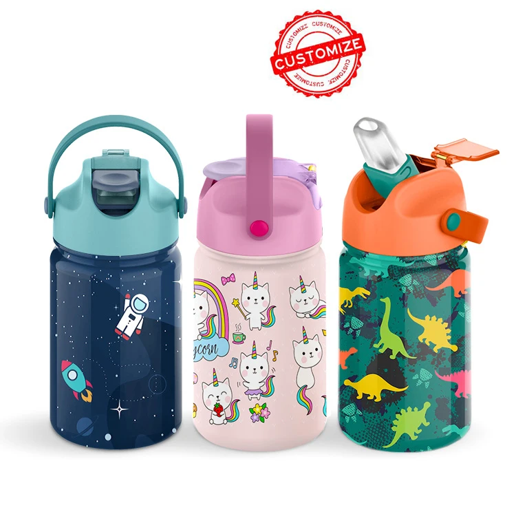 Stainless Steel Kids Water Bottle Customized Durable