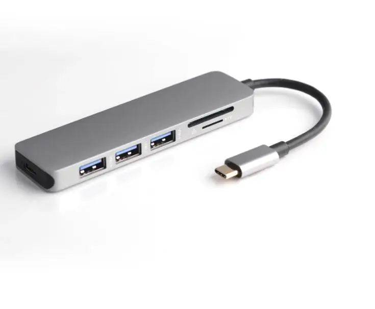 Многопортовый адаптер 3,1 Type C Hub Док-станция USB C Hub 10 в 1 адаптер USB C Hub