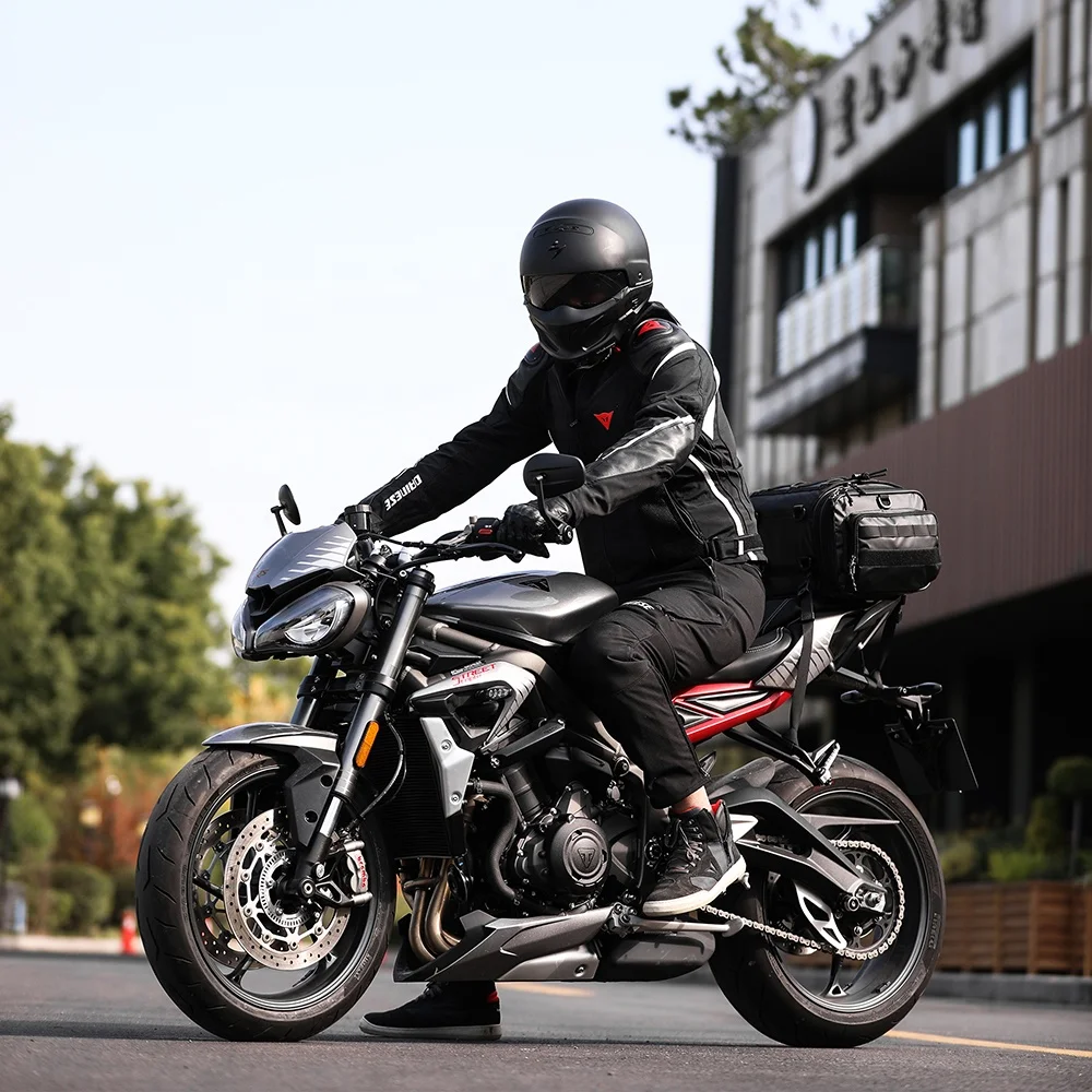 Rhinowalk 19-26L Weather Resistant Motorcycle Tail Bag - OEM