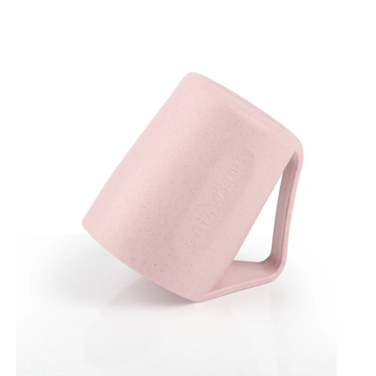 Экологически чистый съемный портативный не содержит Бисфенол А дорожный ПП пшеничная солома пластиковая биоразлагаемая чашка для чая с фильтром и