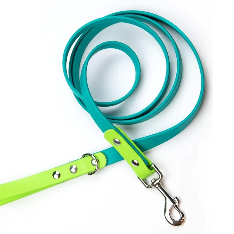 Bolt Carabiner Dog Leash Rubber Custom Luxury Silicone Coated Webbing ...