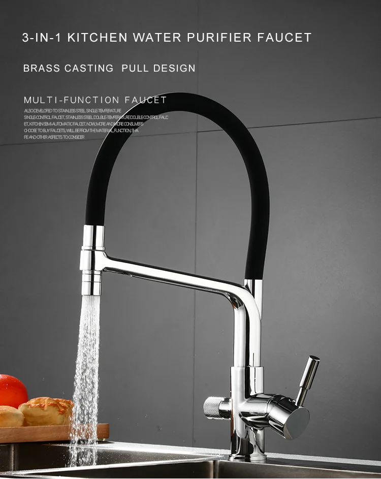 Bass kitchen faucet water filter taps Pull out Spray Kitchen Sink Faucet Pull Down Mixer tap