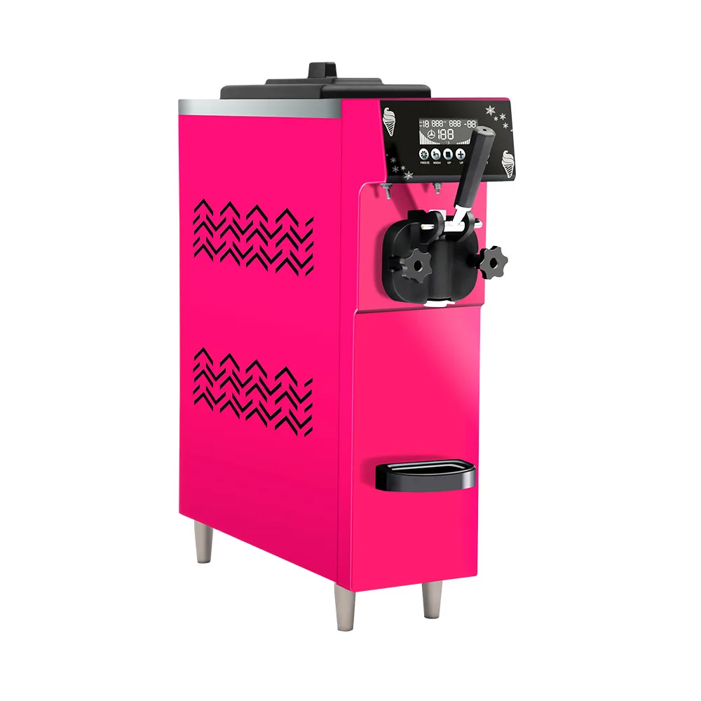 High Productivity Fruits Frozen Yogurt Soft Ice Cream Making Machine