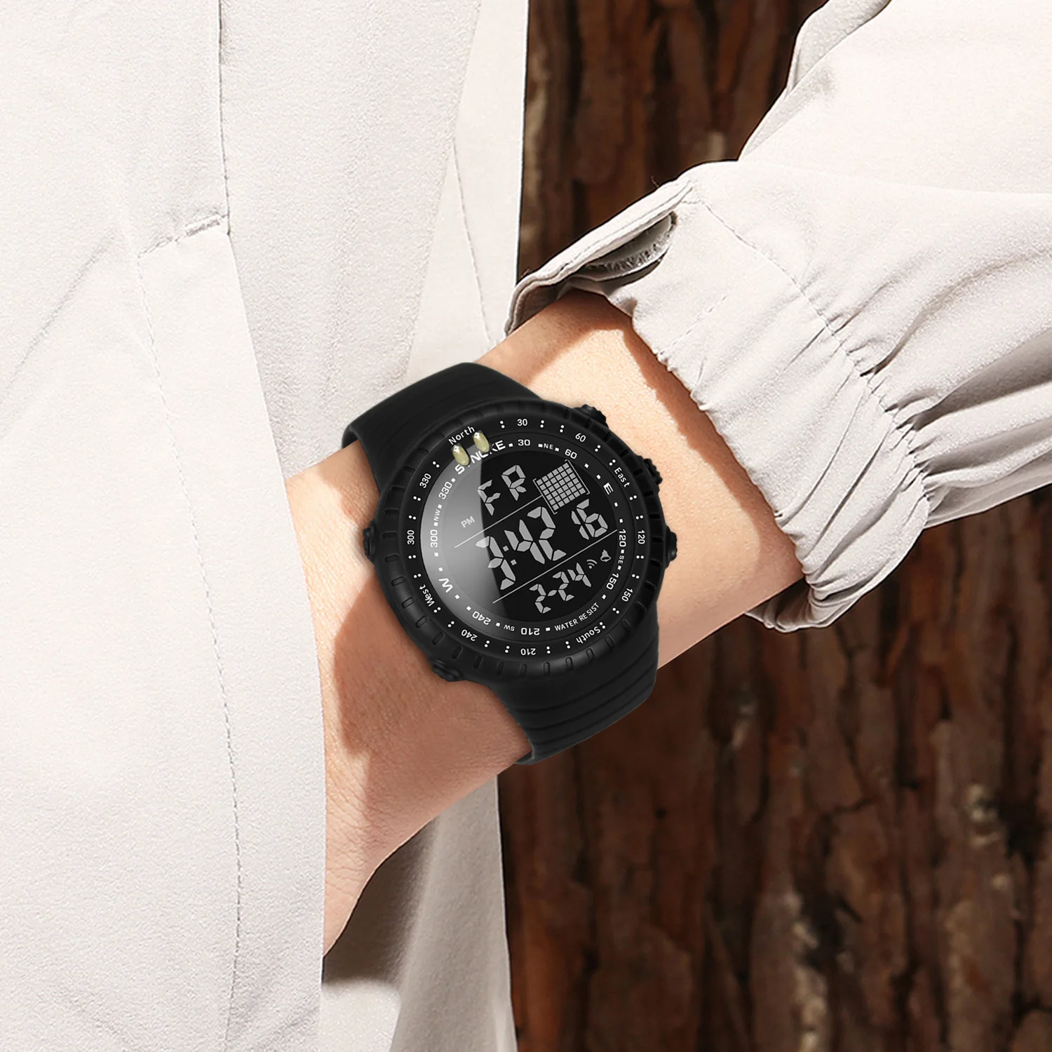Watch Men Digital Waterproof | Waterproof Military Watch | Men's Sports  Wrist Watch - Digital Wristwatches - Aliexpress
