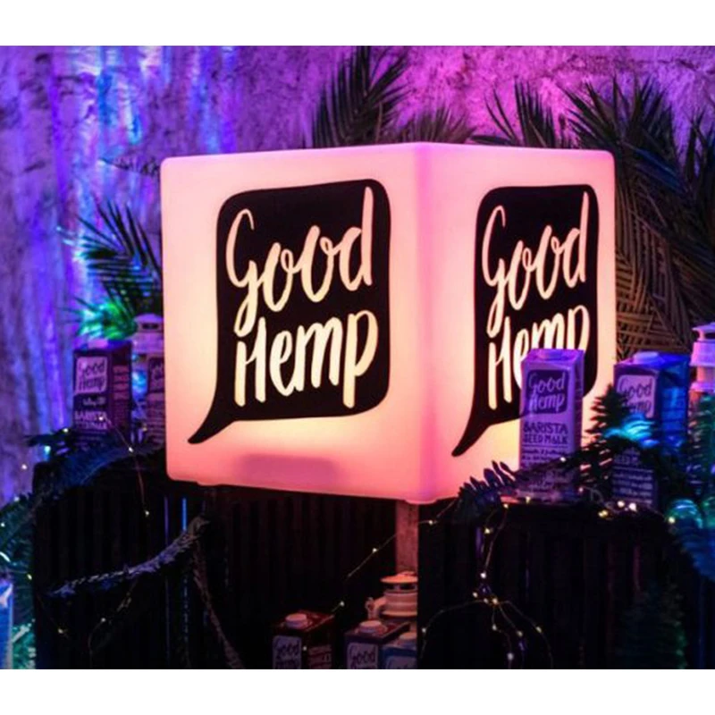 Flexible Rgb Pattern Graffiti Scrolling Display Screen Panel Creative Design Drink Can Outdoor Led Display