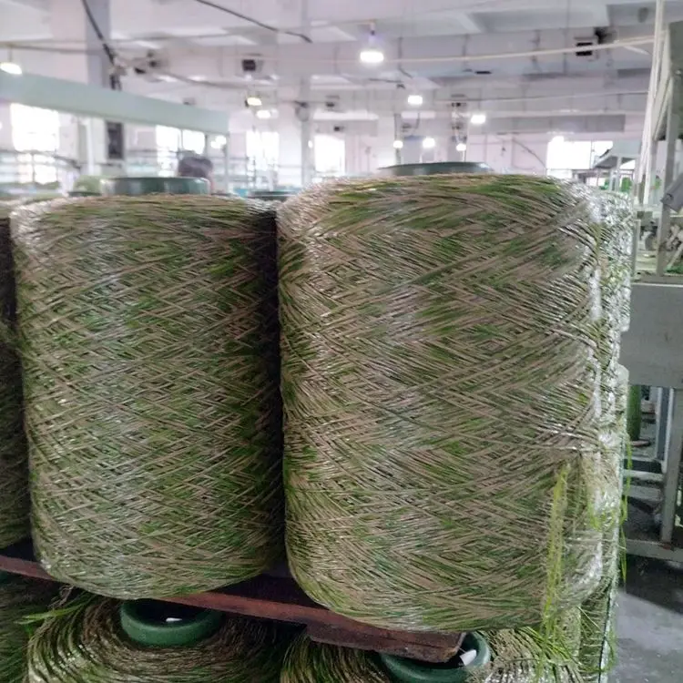 100% Polyester PE Monofilament Grass Yarn for Artificial Grass tufting