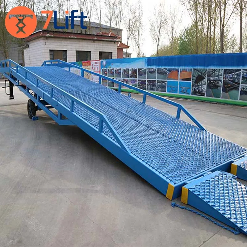 Mobile Loading Dock Ramp Container Ramp for Forklit Hydraulic Ramp Lift