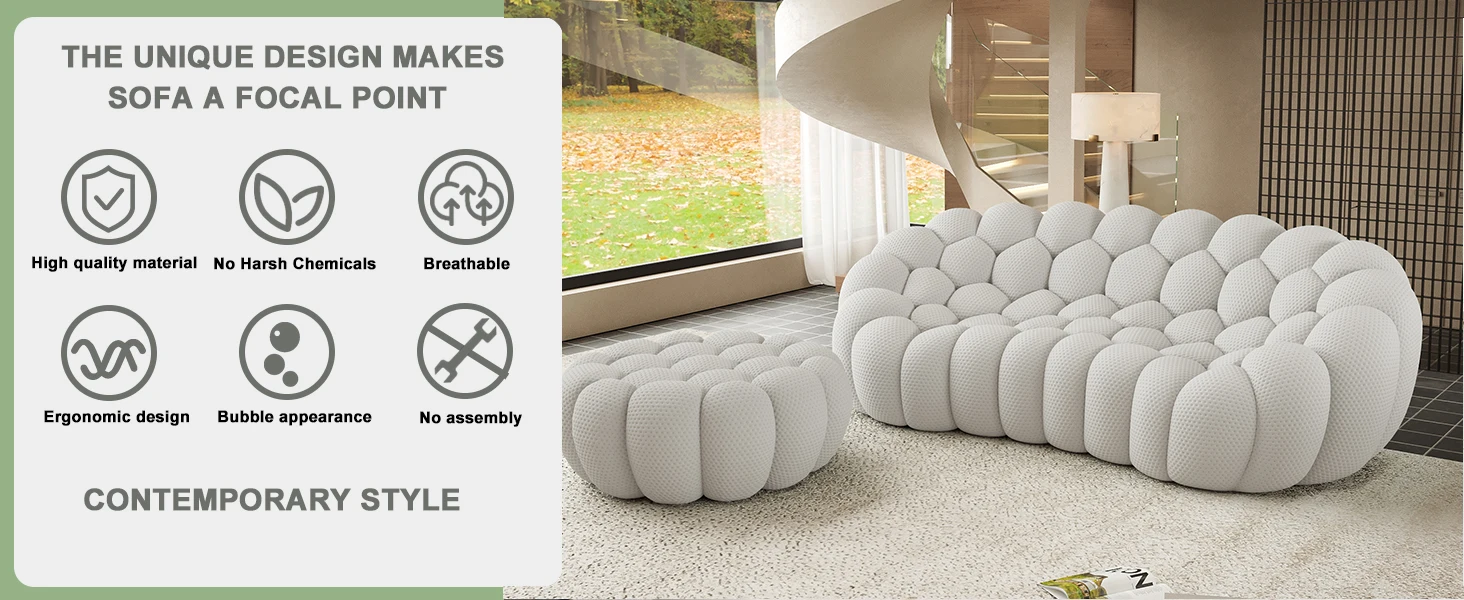 Modern Honeycomb Sofa