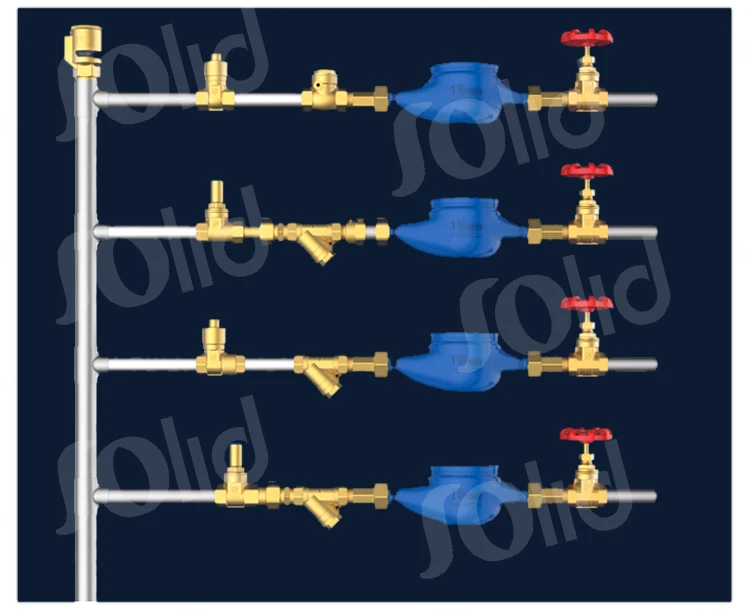 3/4" Customized Quality Forged Lockable Thread Brass Ball Valve