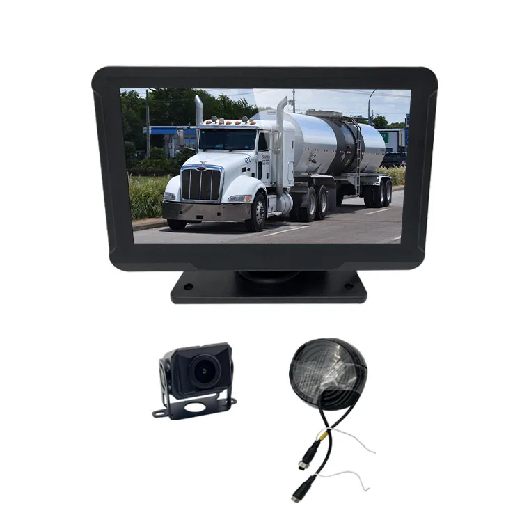 Wemaer 7 Inch Display Vehicle Screen Monitor Waterproof Reverse Camera Monitor for Truck Bus With Voice Control Function