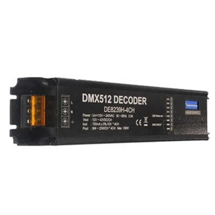 New Products 4 Channel Output RGBW 100W DMX 512 LED Driver 230V