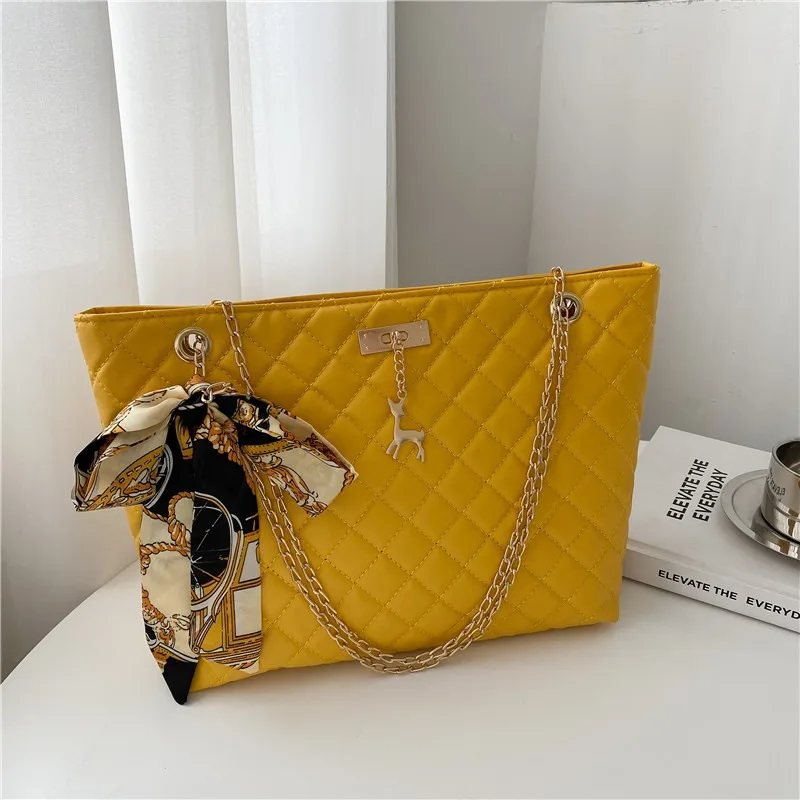 RU Big Capacity Designs Small square New Women's One Shoulder Tote Bag Small SquareLadies Purses Handbags