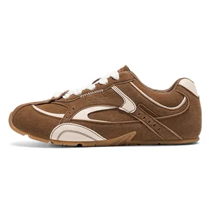 Men's Trendy Casual Running Shoes Breathable Mesh Lining Lace-Up Closure Anti-Slip Fashion Trend for Summer