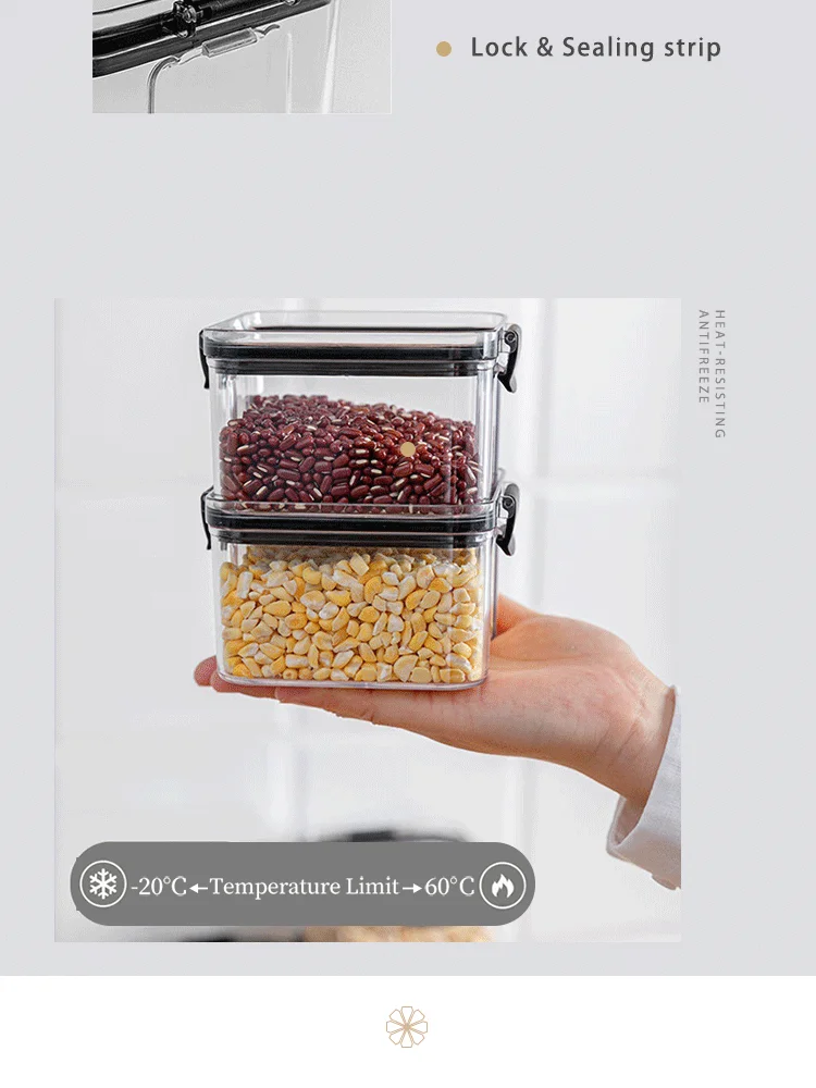 Airtight Food Storage Containers Set For 4pcs Airtight Containers For