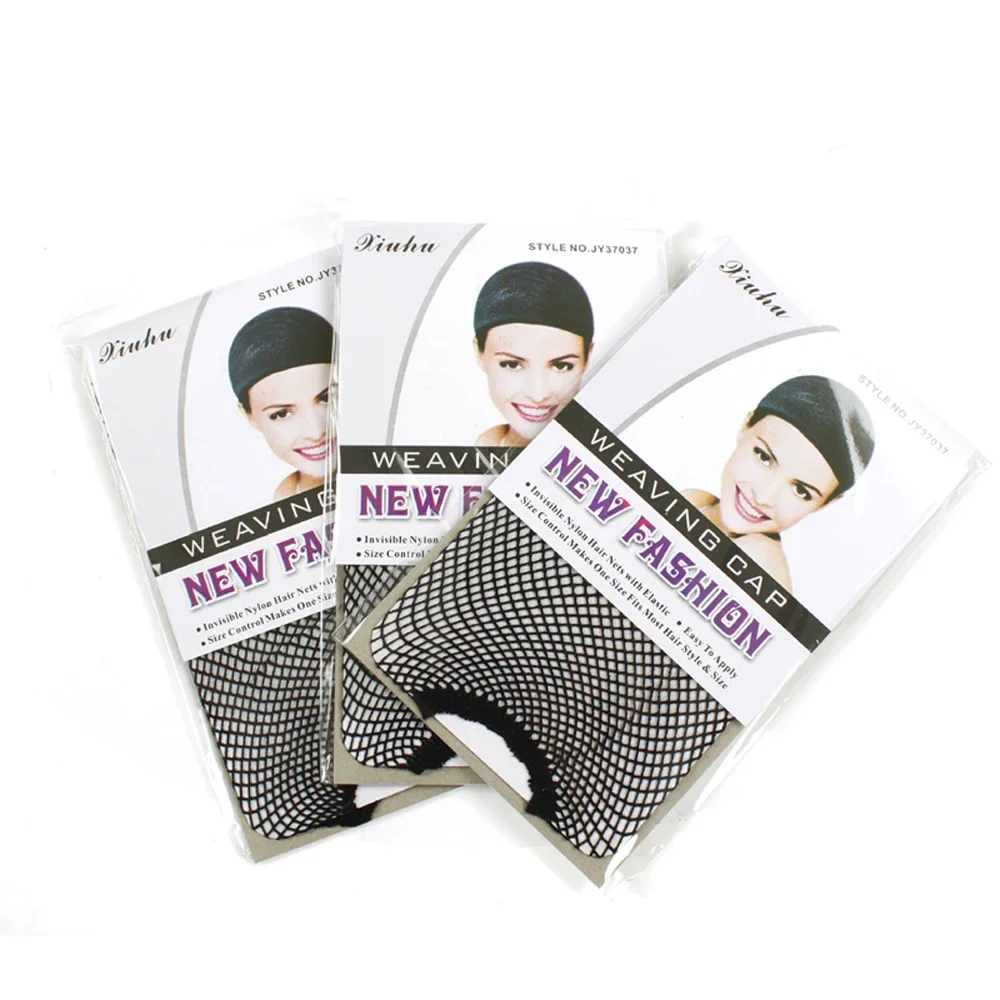 Rede de cabelo de nylon elástica elástica para cabelos, malha de moda, perucas para mulheres_voghion.com
