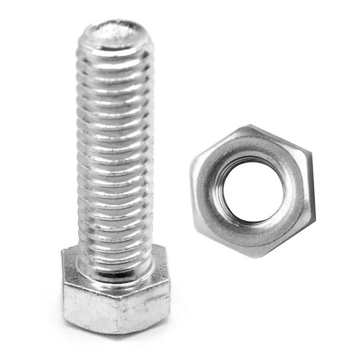 Standard bolts and nuts galvanized hexagonal hot dip astm a354 grade 8 boltsm8 bolt for automobile industry