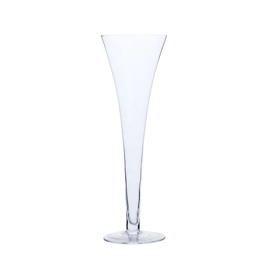 Stemless Cocktail Martini Glass Trumpet Customized Hollow Stem Crystal Champagne Flutes Custom Creative champagne Glasses