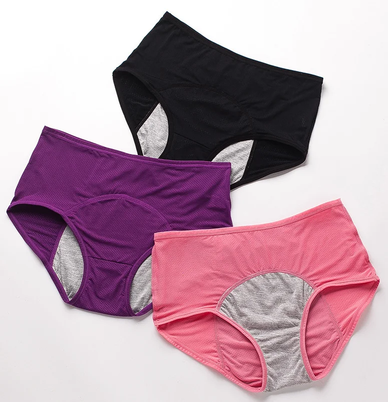 Menstrual Period Underwear high-waist Plus Size
