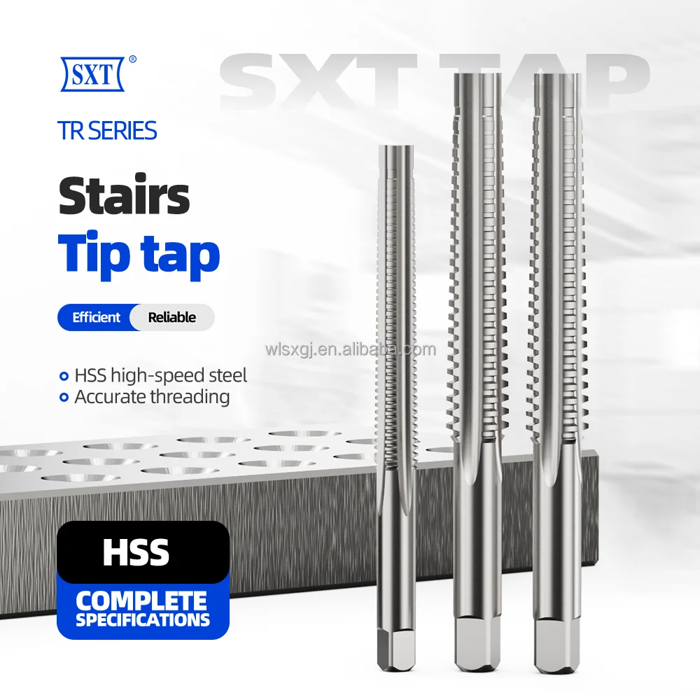 Tarauds HSS TR8 à TR40 Filetés Trapézoïdaux Métrique à Droite - Taille Au Choix, Neuf