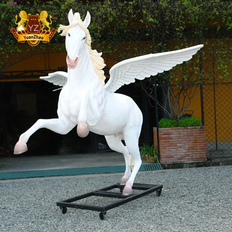 Outdoor Decoration Life Size Fiberglass Animals Horse For Garden Buy Life Size Fiberglass