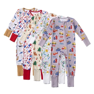New Born Products Baby Clothes Wholesale Unisex Baby Clothing Bamboo One Pieces Playsuits Jumpsuit Bodysuits Baby Rompers