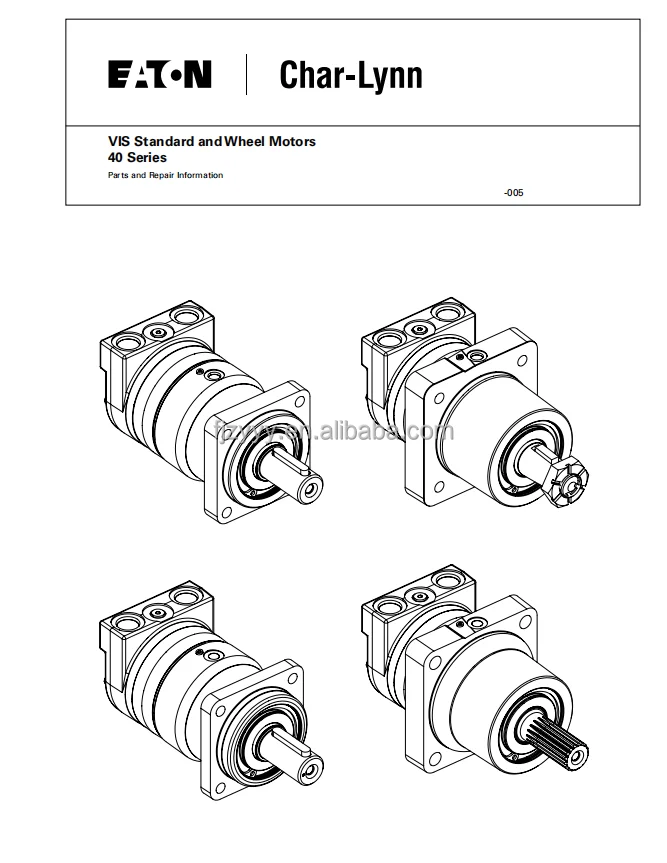 Eaton Char-Lynn 104-1261-006 & 112-1254-006 Hydraulic Motors