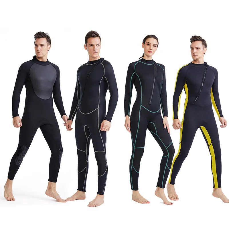 New 3MM One-Piece Diving Suit Men