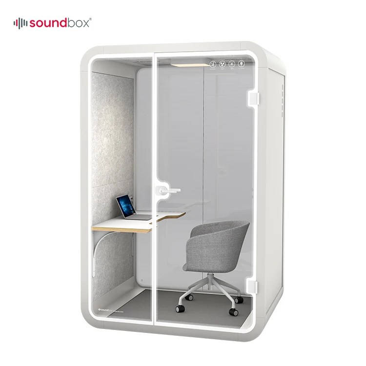 Movable portable soundproof modular mini alone study office pod