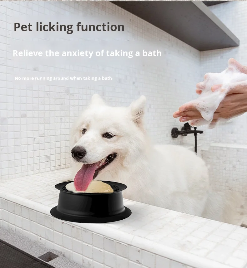 New Multifunctional Anti-Choking Silicone Pet Bowl Slow Food Licking Mat for Cats and Dogs factory
