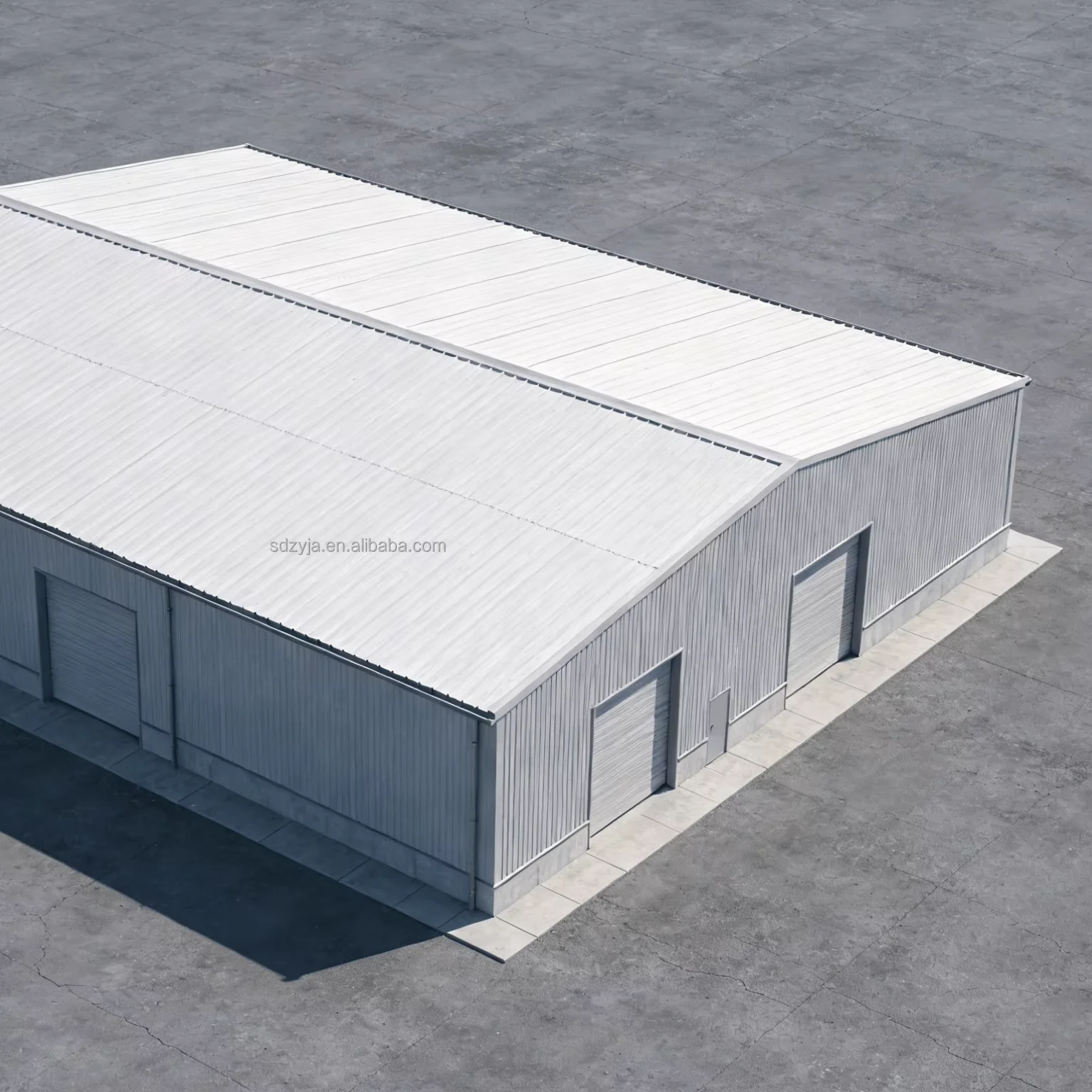 Βιομηχανικό Σύστημα Βαριάς Χαλυβδοκατασκευής, Προκατασκευασμένο Εργαστήριο/Αποθήκη, Κτίριο Στάθμευσης Αεροσκαφών, Υπηρεσίες Συγκόλλησης και Κοπής, Διάρκεια Ζωής 50 Ετών